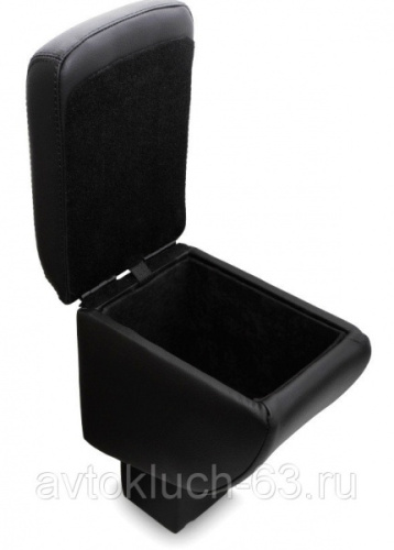 Подлокотник Hyundai Solaris мягкий черный Azard