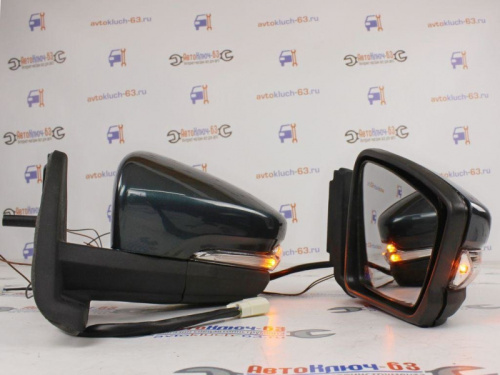 Боковые зеркала для а/м 2121 Урбан в стиле а/м 2190 с повторителем, электрические в интернет-магазине avtofirma63.ru 