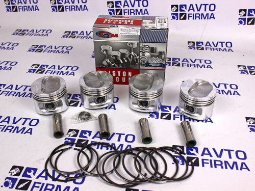 Комплект поршней с пальцами и кольцами 82,0 для двигателя 2110, ТДМК в интернет-магазине avtofirma63.ru 
