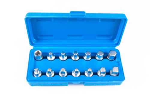 Набор головок для отворачивания масляных пробок Licota в интернет-магазине avtofirma63.ru 