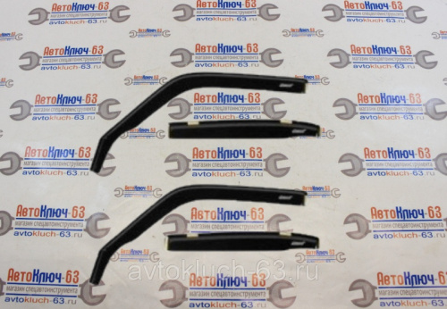 Дефлекторы (ветровики) для окон вставные для а/м 2110, 2112, Azard в интернет-магазине avtofirma63.ru 