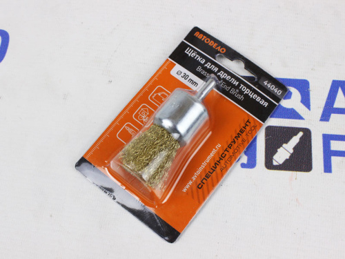 Щетка зачистная для дрели 30 мм АвтоDело в интернет-магазине avtofirma63.ru 