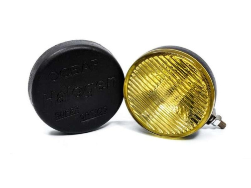 Противотуманные фары на ВАЗ 2101-2107, 2108-21099, Нива 4x4 желтые круглые ОСВАР