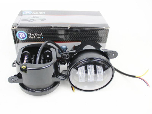 Противотуманные фары для а/м 2180, 2121, 2190 ФЛ двухрежимные, 3 линзы Автосвет 50W