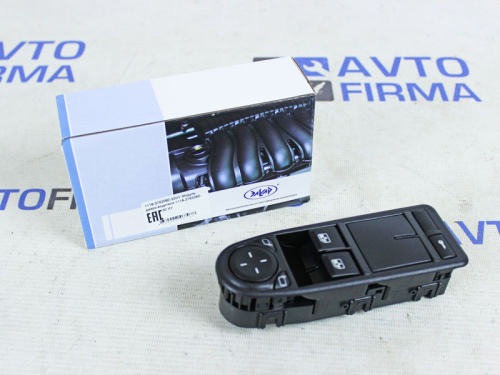 Модуль двери водителя 2-х кнопочный с управлением зеркал 1118-3763080-30 Элкар