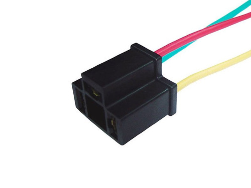 Разъем в фару H4 голый для ВАЗ 2105, 2107, 2108