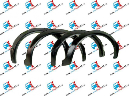 Расширители колёсных арок (фендеры) шагрень Razor Урбан с имитацией вырезов под болты на Лада 4х4 (Нива) 21214 в интернет-магазине avtofirma63.ru 