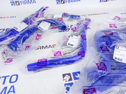 Комплект патрубков двигателя силиконовые синие CS20 PROFI на а/м 2170 в интернет-магазине avtofirma63.ru 