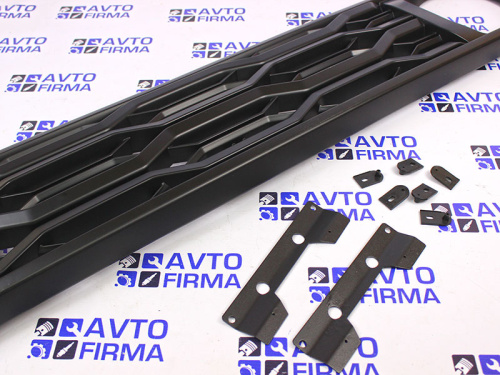 Решетка радиатора для а/м 2121, 2121 Урбан, черная матовая Цепь без значка в интернет-магазине avtofirma63.ru 