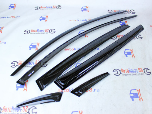 Дефлекторы (ветровики) на Лада Икс Рей (Xray) 6 частей SIB в интернет-магазине avtofirma63.ru 
