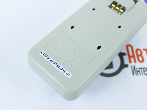 Плафон освещения салона диодный с кнопкой для ВАЗ 2108-21099, 2110-2112, 2113-2115