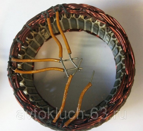 Статор генератора  ВАЗ 1118, 2170 (генератор 9402-3701-14) 115А ЗИТ, КЗАТЭ, КАТЭК.