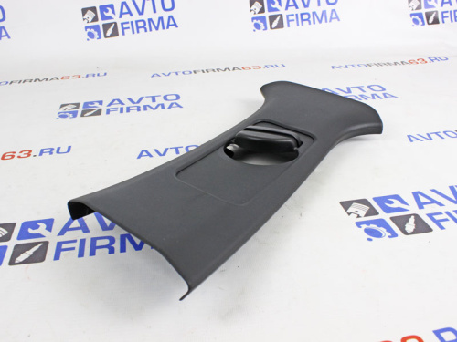 Обивка центральной стойки верхняя левая Лада Веста Sport, черная