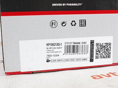 Комплект ремня ГРМ с роликами и помпой для а/м 1117-1119, 2192, 2194, 16 кл, (GATES kp15631xs1) в интернет-магазине avtofirma63.ru 