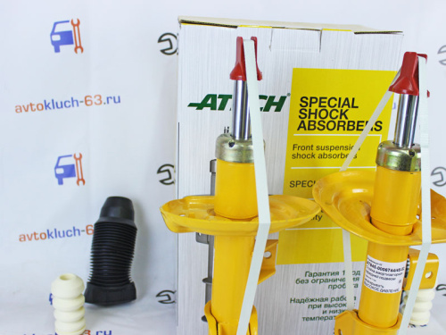 Амортизаторы газомасляные передней подвески 2180 Веста, Веста SW ATECH SPECIAL-GAS с отбойниками и пыльниками в интернет-магазине avtofirma63.ru 