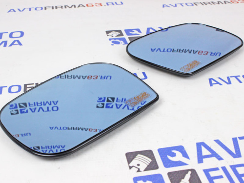 Комплект зеркальных элементов стекол с голубым антибликом и обогревом для Шевроле Нива в интернет-магазине avtofirma63.ru 