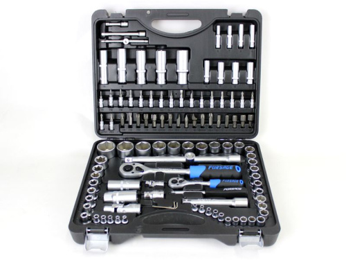 Набор инструмента 108 предметов 1/2, 1/4 6 гр 4-32 мм Forsage в интернет-магазине avtofirma63.ru 