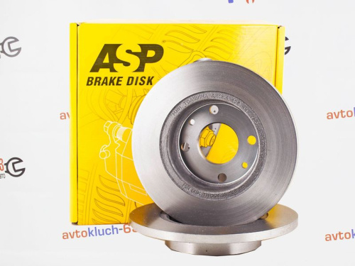 Передние тормозные диски R13 гладкие ASP на ВАЗ 2108-21099, 2113-2115 в интернет-магазине avtofirma63.ru 