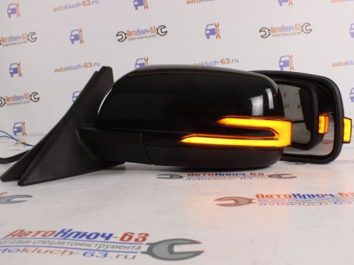 Боковые зеркала для а/м 2110-2112, 2170, 21704 с бегающим повторителем AMG плазма механические в интернет-магазине avtofirma63.ru 