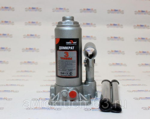 Домкрат гидравлический 3 тонны Сервис Ключ в интернет-магазине avtofirma63.ru 