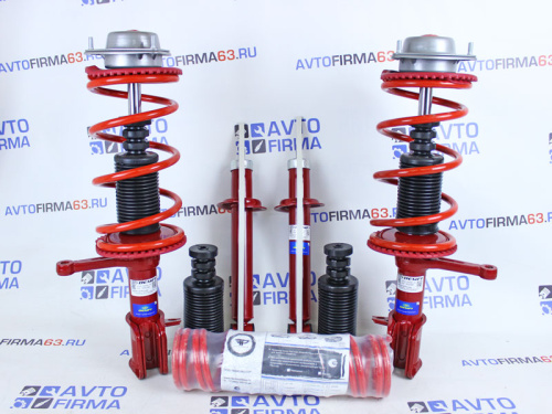 Комплект подвески в сборе ВАЗ 2108-21099, ВАЗ 2113-2115 -30мм Demfi Premium газомасляная в интернет-магазине avtofirma63.ru 