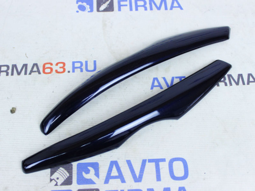 Реснички на фары с вырезом узкие для Лада Калина