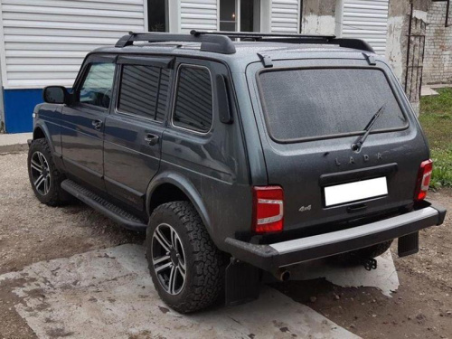 Дефлекторы (ветровики) для окон Лада Нива 5D Sib из 4-х частей под новое зеркало в интернет-магазине avtofirma63.ru 