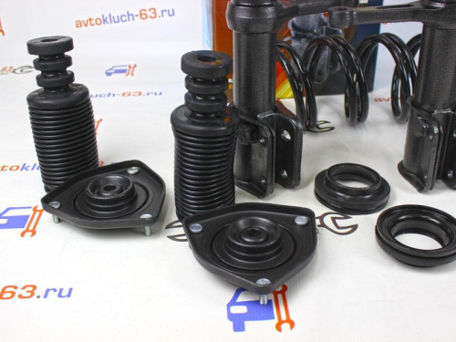 Комплект стоек в сборе на Приора с саморегулирующимся клапаном, Технологии Будущего в интернет-магазине avtofirma63.ru 