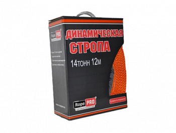 Стропа динамическая (рывковая) RopePRO 14 тонн 12 метров в интернет-магазине avtofirma63.ru 