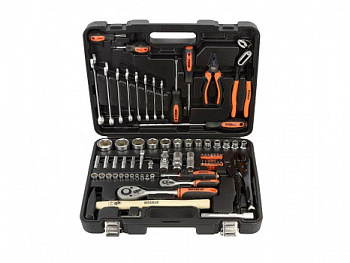 Набор инструмента DR 1/2 DR 1/4 72 предмета АвтоDело в интернет-магазине avtofirma63.ru 