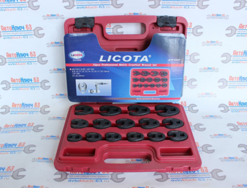 Набор ключей 3/8 и 1/2 8-24 мм ATF-5107 Licota в интернет-магазине avtofirma63.ru 