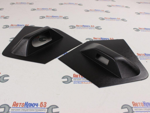 Дверные вставки под блок управления стеклоподъемниками и электрозеркалами для Лада Нива 4х4