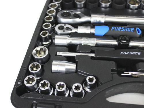 Набор инструментов с телескопическими трещотками 108 предметов 1/2, 1/4 6 гр 4-32 мм Forsage в интернет-магазине avtofirma63.ru 