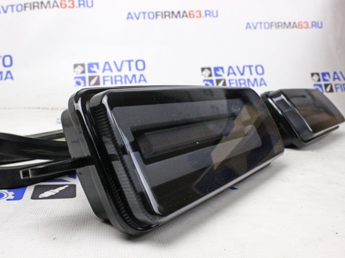 Светодиодные LED подфарники PL2021 с неоновым ДХО, бегающим поворотником плавным вкл, для 2121, URBAN, BRONTO