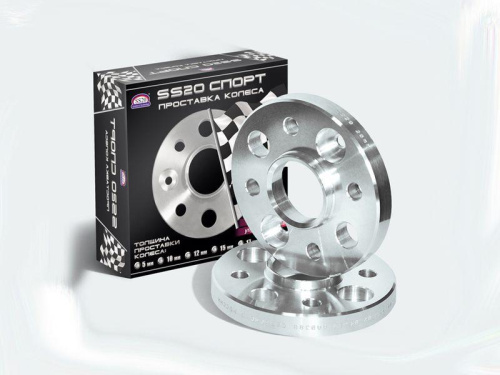 Проставки колесные расширения колеи SS20 СПОРТ ВАЗ 20 мм в интернет-магазине avtofirma63.ru 