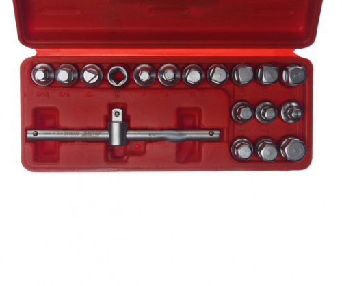 Набор головок JTC для отворачивания масляных пробок 18 предметов в интернет-магазине avtofirma63.ru 