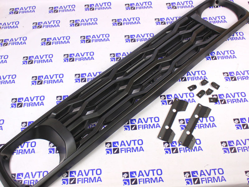 Решетка радиатора для а/м 2121, 2121 Урбан, черная матовая Цепь без значка в интернет-магазине avtofirma63.ru 