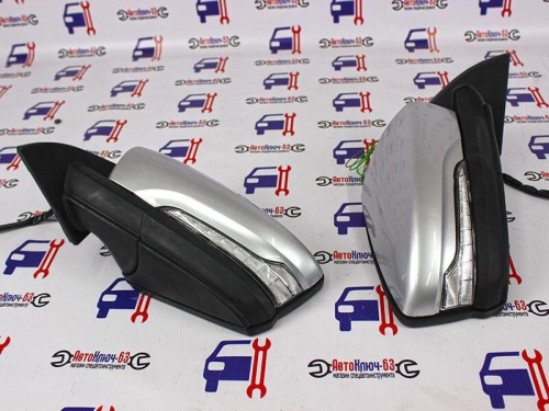 Боковые зеркала Ваз 2170 Лада Приора и Ваз 2110-2112 механические в стиле Гранта с повторителем Лексус в интернет-магазине avtofirma63.ru 