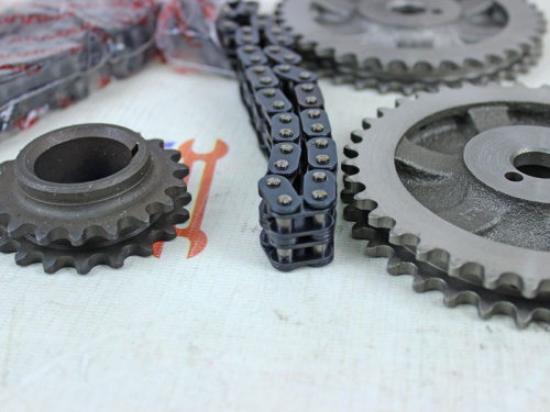 Комплект ГРМ для а/м 2103, 2106, звездочки и цепь, Акмаш-Холдинг в интернет-магазине avtofirma63.ru 