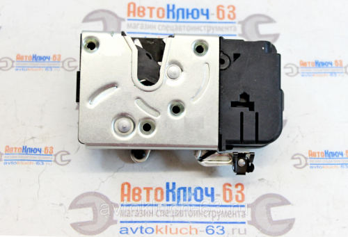 Замок с электроприводом передний на Лада Калина