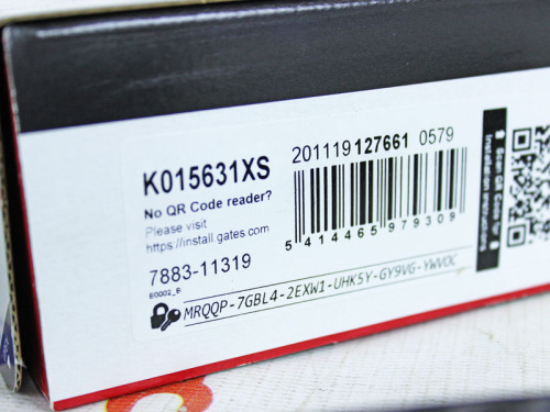 Комплект ГРМ Лада Икс Рей 1.6 GATES K015631XS ремень и ролики в интернет-магазине avtofirma63.ru 