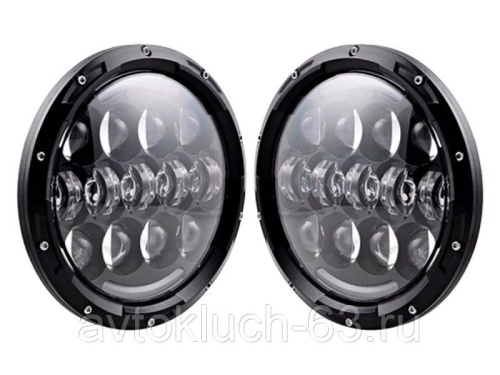 Фары светодиодные 21213, УАЗ тюнинг с габаритом и поворотником JG-S014