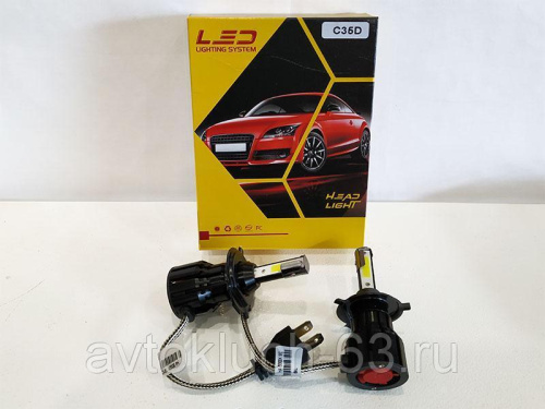 Светодиодные лампы S35D LED Headlight 6500K H1; H3; H7; H8; H9, H10; H11; H13