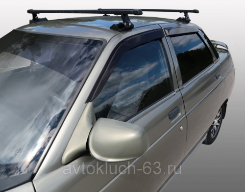 Дефлекторы (ветровики) для окон накладные для а/м 2110, 2112, Voin в интернет-магазине avtofirma63.ru 