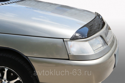 Спойлер (мухобойка) капота для а/м 2110-12, Voron Glass в интернет-магазине avtofirma63.ru 
