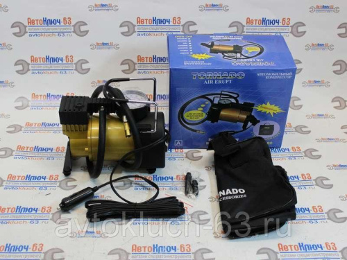 Компрессор автомобильный TORNADO AIR ERUPT AC580 в интернет-магазине avtofirma63.ru 