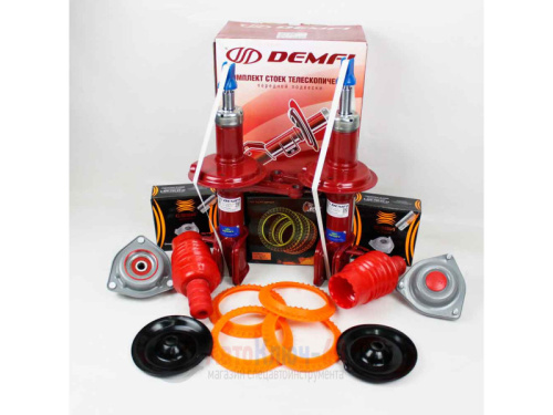 Комплект газомасляных передних стоек для ВАЗ 2110, 2111, 2112, Demfi Premium в интернет-магазине avtofirma63.ru 