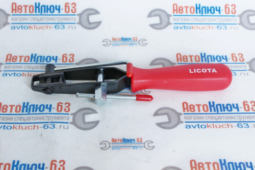 Приспособление с резаком для установки ленточных хомутов ШРУСа Licota в интернет-магазине avtofirma63.ru 