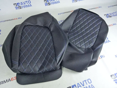 Авточехлы RECARO из экокожи на ВАЗ 2108-99, 2113-15