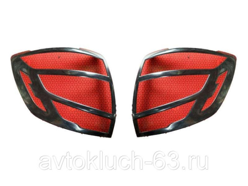 Тюнинг накладки на задние фонари на Лада Гранта Седан